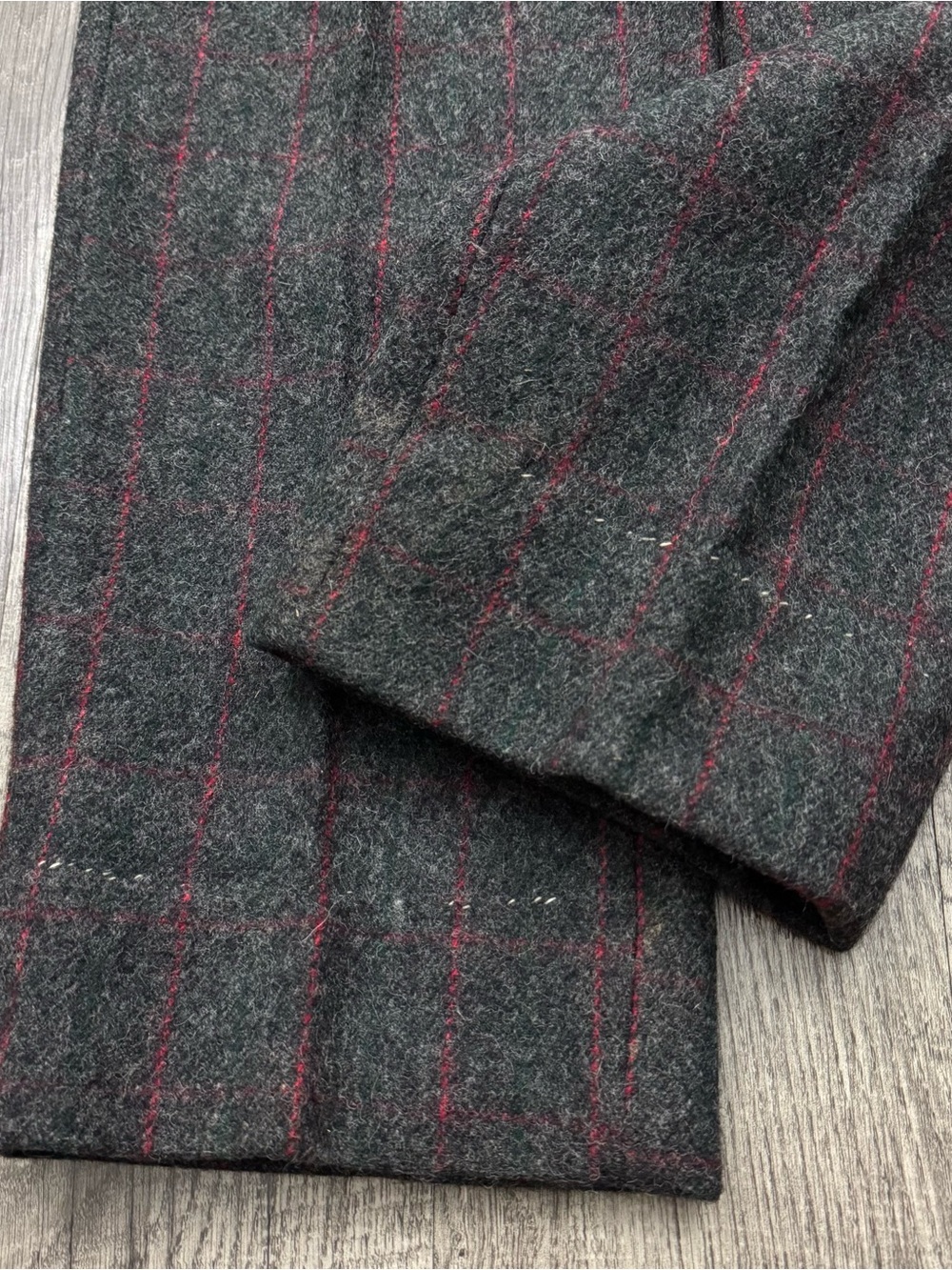 Vintage Woolrich Plaid Wool Pants - Picture 8 of 8